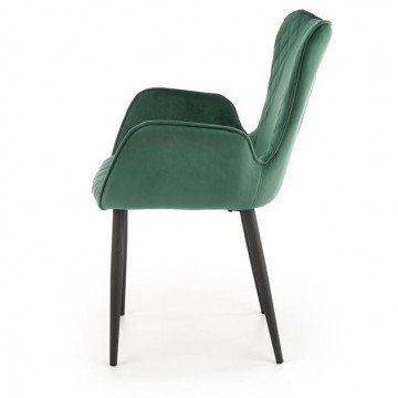 Фото4.Кресло K-427 Halmar Темно-зеленый